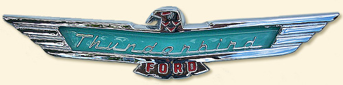 1960 Ford thunderbird emblem #6